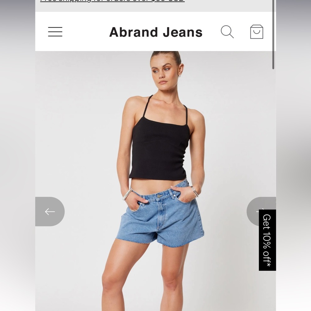 ABRAND 95 Mid baggy short